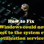 system event notification service