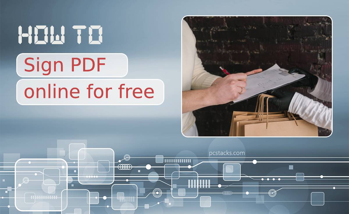 sign a pdf document for free online