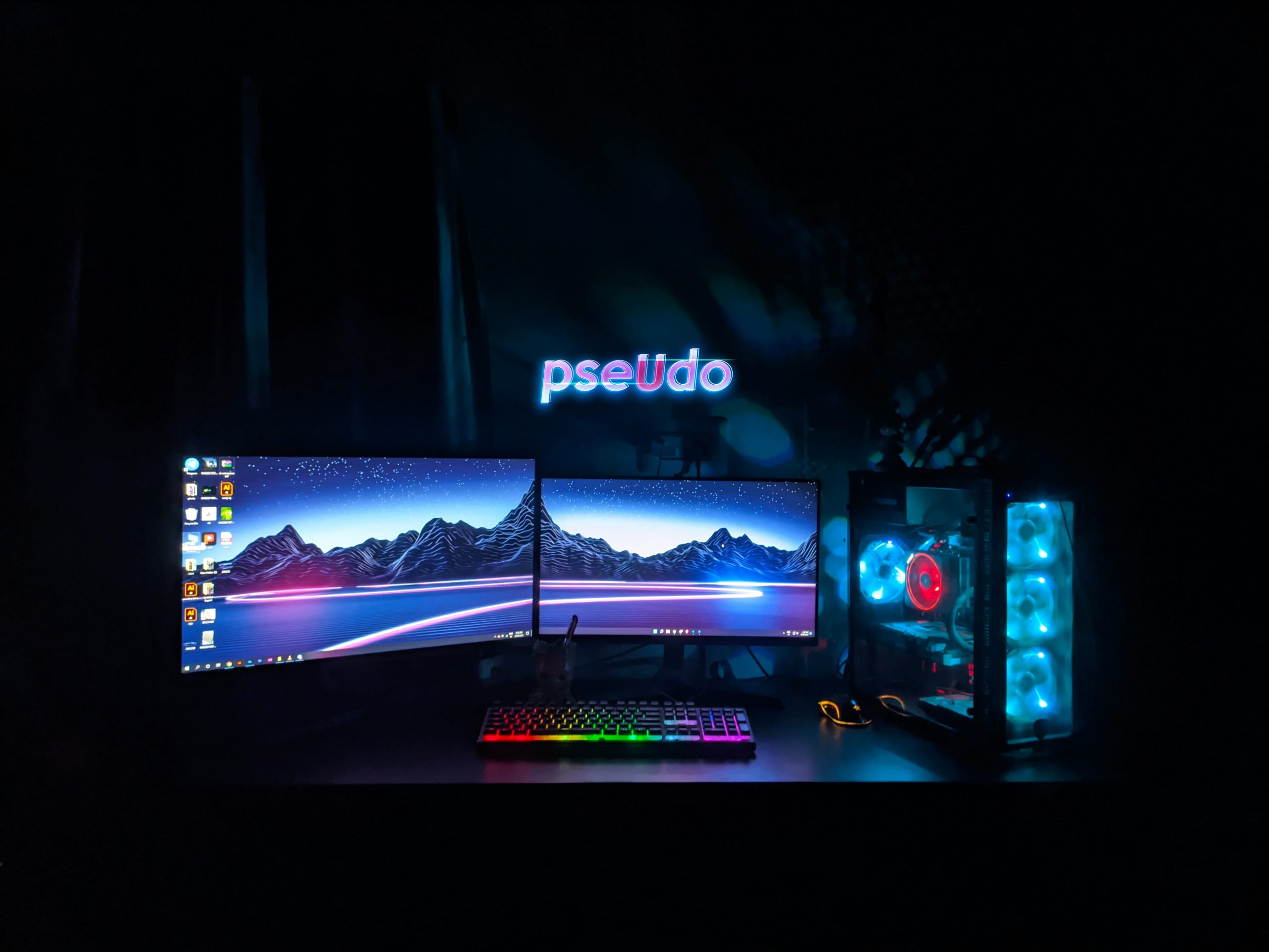 monitor setup